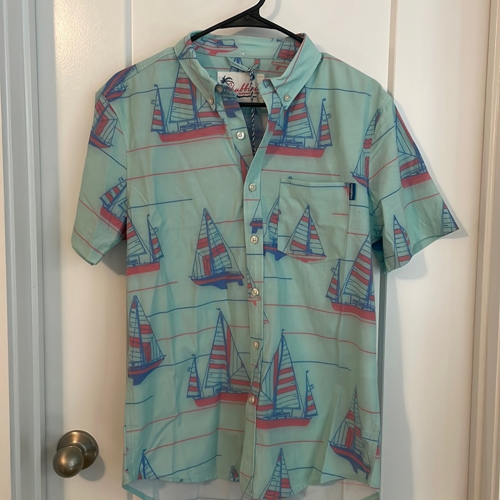 Chubbies burton down mens shirt BNWT
